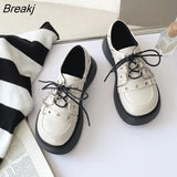 Shoes Lolita Shoes Mary Janes Women's Shoes Chain Uniform Jk Student Shoes Women Girl Round Toe Lolita Vintage