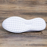 Women's Colour Knitted Loafers Autumn Lightweight Breathable Soft Sole Flats Shoes Women Non Slip Walking Shoes Size