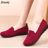 Hot Women's Flats Woman Shoes Comfort Ladies Shoe Loafers Female Breathable Mesh Slip On Casual Women Footwear