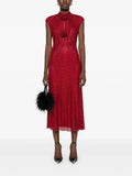 Exploding New Hot Women's Long Hot Diamond Sexy Flower Dress Dinner Dress Temperament