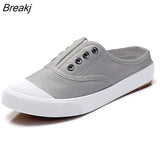 Shoes Summer New Fashion Women's Canvas Shoes Casual Flats Solid Color Classic Breathable Female Simple Shoes