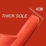 Link Men Women Thick Platform Home Slippers Fashion Non-Slip Eva Bathroom Slides Woman Sandals 2023 Summer Soft Flip