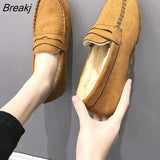 Women's Loafers Moccasins Woman Soft Bottom Non Slip Female Flats Shoes 2023 Autumn Spring Slip On Sewing Ladies Lazy Shoes