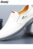 Casual Shoes Man Designer Slip on Shoes for Men 2023 Fashion Brown Loafers Shoes Men Zapatos De Hombre Chaussure