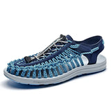 Men Shoes Designer Hand-woven Men Sandals Summer 2023 Breathable Loafer Men Casual Shoes Comfortable Fashion Beach Sandals