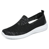 New Women Sneakers Ladies Breathable Walking Woven Shoes Anti-slip Lightweight Female Flats Casual Shoe Zapatillas