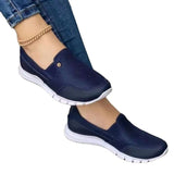 Women's Loafers 2023 New Slip-On Flats Shoes Breathable Mesh Casual Shoes Female Sneakers Comfort Light Vulcanized Shoes