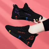Sports casual for Women Outdoor Tennis Shoes Lightweight Non-slip Breathable Sneakers Soft Walking Shoes Zapatillas