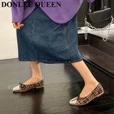 Brand Mixed Color Flats Shoes Women Slip On Casual Ballerina Soft Loafer Female Bow Knot Shoes Office Zapatillas De