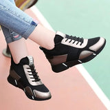 Women Autumn Black Casual Sneakers Female New Comfortable Sport Shoes Breathable Sneakers Ladies Running Shoes Zapatos De