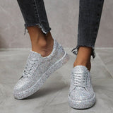 Single Shoes Spring 2025 Flat Shoes Front Lash Casual Single Shoe Round Head Sports Low Top Shoe
