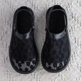 Sweet Sandals Women Closed Toe Breathable Women Shoes Soft Sole Lightweight Flat Sandals Lace Outdoor Casual Slides