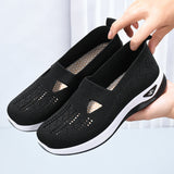 New Comfort Casual Women's Shoes New Fashion Soft Sole Breathable Hollow Out Flat Shoes for Women Zapatos De