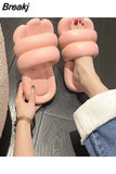 Women's Slippers 2023 Summer New Fashion Thick Sole Outdoor EVA Sandals Ladies Designer Casual Sports Couple's Elastic