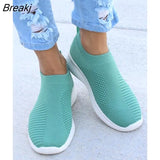 Women Flat Slip on White Shoes Woman Lightweight White Sneakers Summer Autumn Casual Chaussures Femme Basket Flats