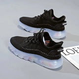 Women's New Fashion Platform Sport Shoes Female Autumn New Breathable Outdoor Running Sneakers Lightweight Casual Tennis