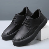 Men Casual Shoes lace up fashion Genuine Leather Board Shoes outdoor Shoes Zapatos Casuales Hombres handmade oxfords Men