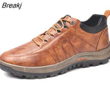 Men Breathable Loafers Slip on Moccasins Driving Casual Business Leather Work Sneakers Shoes Italian Style Male Footwear