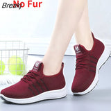 Sneakers for Women Running Shoes Outdoor Brand Sport Shoes Mesh Breathable Light Sneaker Lace-up Shoes Woman Gym