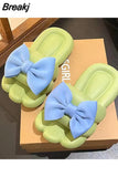 Women's Slippers 2023 Summer New Fashion Thick Sole Outdoor EVA Sandals Ladies Designer Casual Sports Couple's Elastic