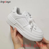 Women's Casual Sneakers Fashion Trend White sports shoes Comfort Platform vulcanized shoes Womens Lightweight Walking