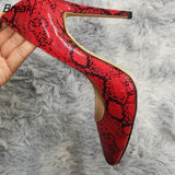 New Classic Sexy Pointed Toe 11cm mid High Heels Women Pumps Faux Suede Black red Office Party Wedding Shoes