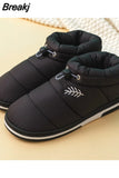Women Lightweight Ankle Boots Fashion Snow Boots For Couple Winter Flats Cotton Shoes Keep Warm Winter Women Boots Botas