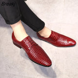 Business Men Casual Shoes Handmade Breathable Comfortable Jeans Brand Men Shoes Leather Flat Men Oxfords Formal