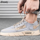 Men Vulcanize Shoes New Canvas Shoes Men's Comfort Board Shoes Fashion Sneakers Male Casual Shoes Designer Sneaker Male