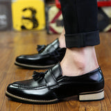Men's Casual Shoes Fashion business dress Soft Moccasins Loafers High-Quality men Leather shoes Gommino Zapatos Chaussure