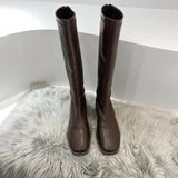 Boots And Velvet Boots 2024 New Knight Boots White Boots Online Celebrity Skinny Boots Online Celebrity