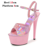 Dance Shoes Sandals Women Stripper Sandals for Girls Pole Dance Summer Strip Pole Dance ladies 2023 New Peep Toe