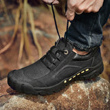 Leather Shoes Men lace up Casual Sneakers outdoor Soft cow Leather Men Shoes Moccasins Tooling Shoes men
