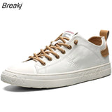 Mens Casual Shoes Summer Fashion Vulcanized Shoes Men's Breathable Slip on Loafers for Men Sneakers Breathable Flats