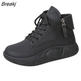 2022 Women Sports Shoes Soft Soled Casual Shoes High Quality Outdoor Boots New Women's Thick Soled Sports