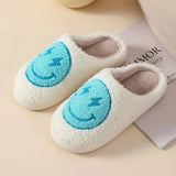 2023 New Cartoon Graphic Warm Indoor Slippers Women Cute Soft Sole Winter Shoes for Home Anti-Slip Thick Plush